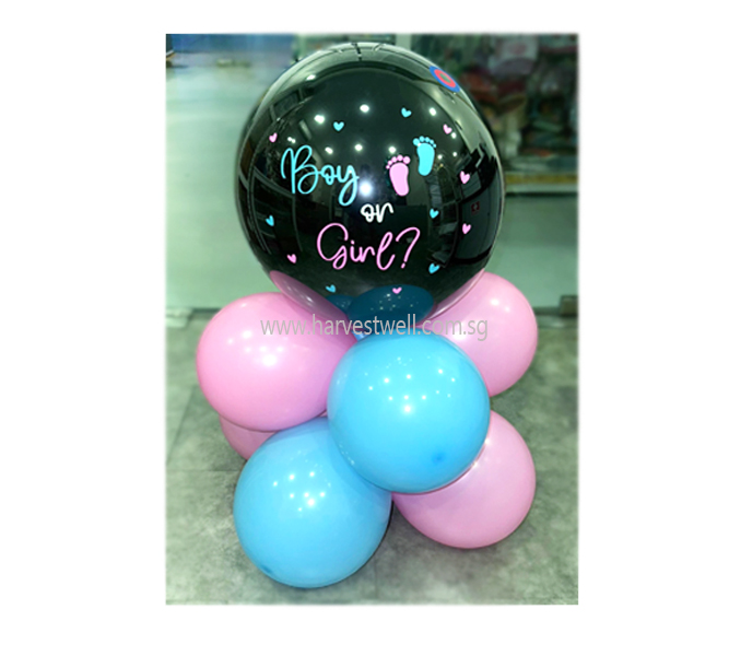 "Mess Free" Gender Reveal Balloon